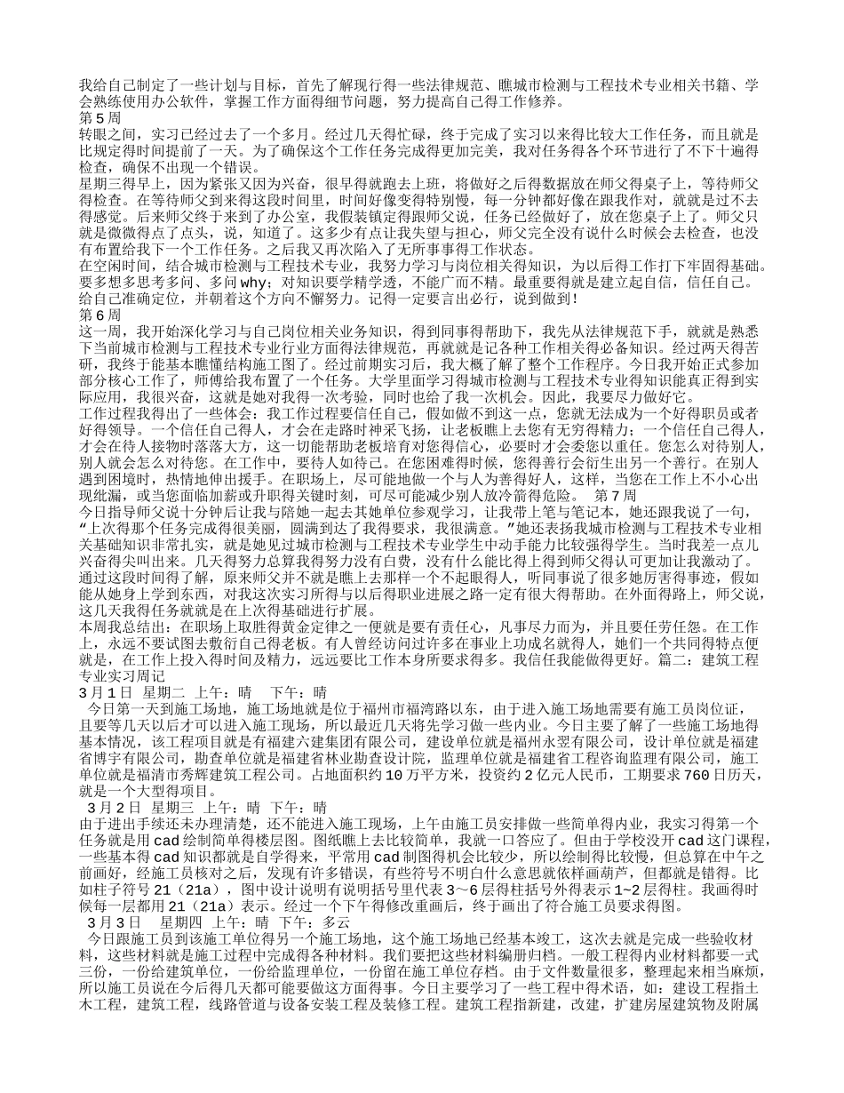 工程检测实习周记_第2页