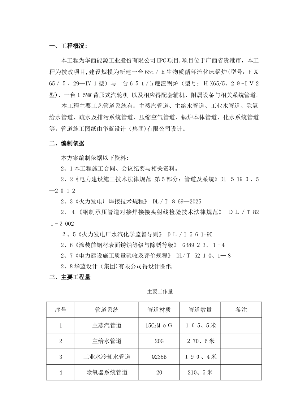 工艺管道安装施工方案_第3页