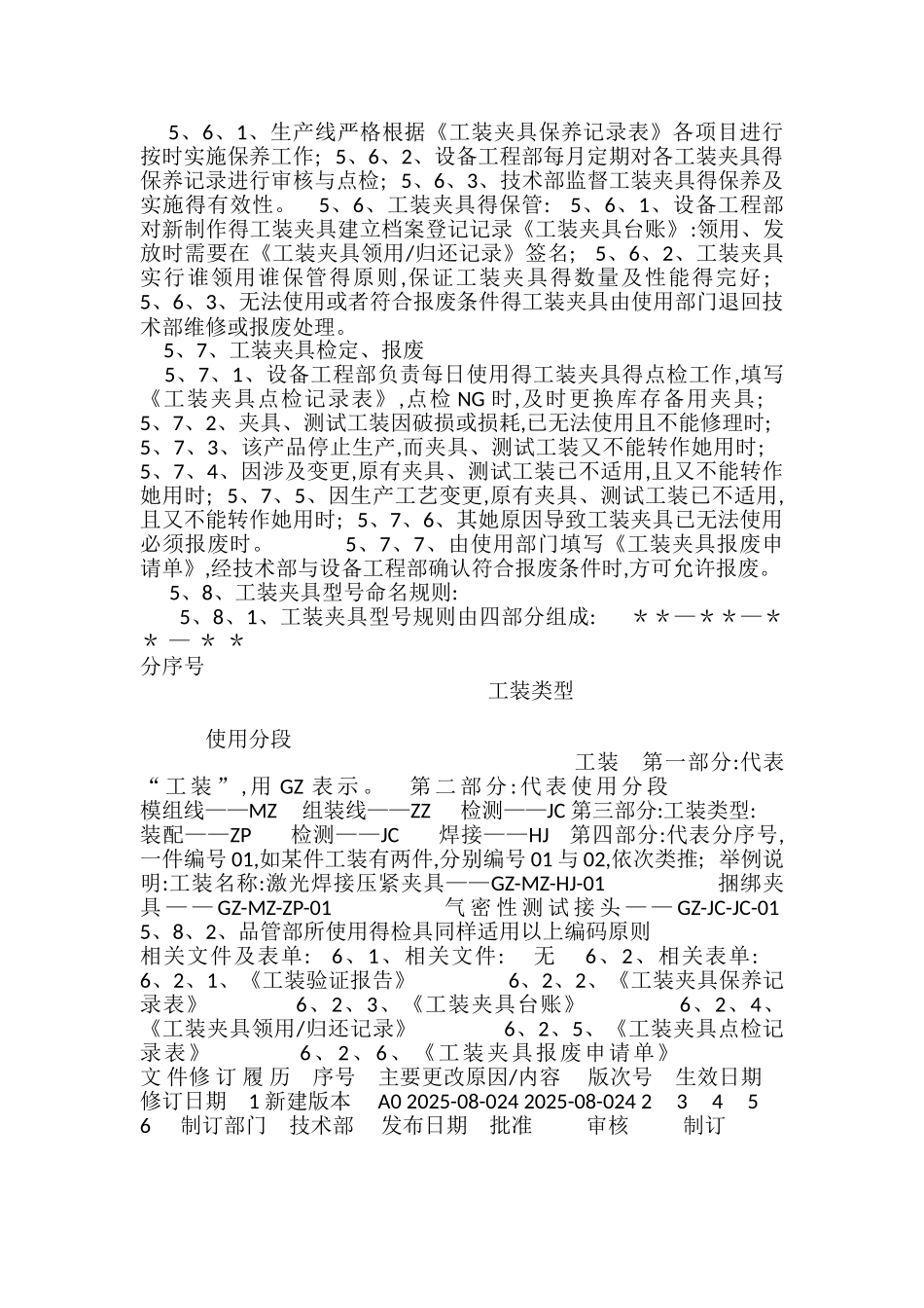 工装夹具管理规范_第2页