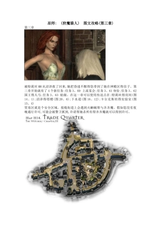 巫师加强版攻略第三章