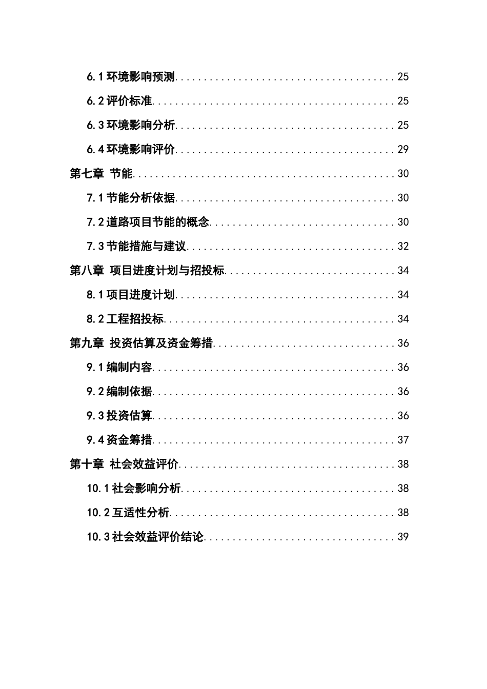 市政工程项目可行性研究报告_第3页