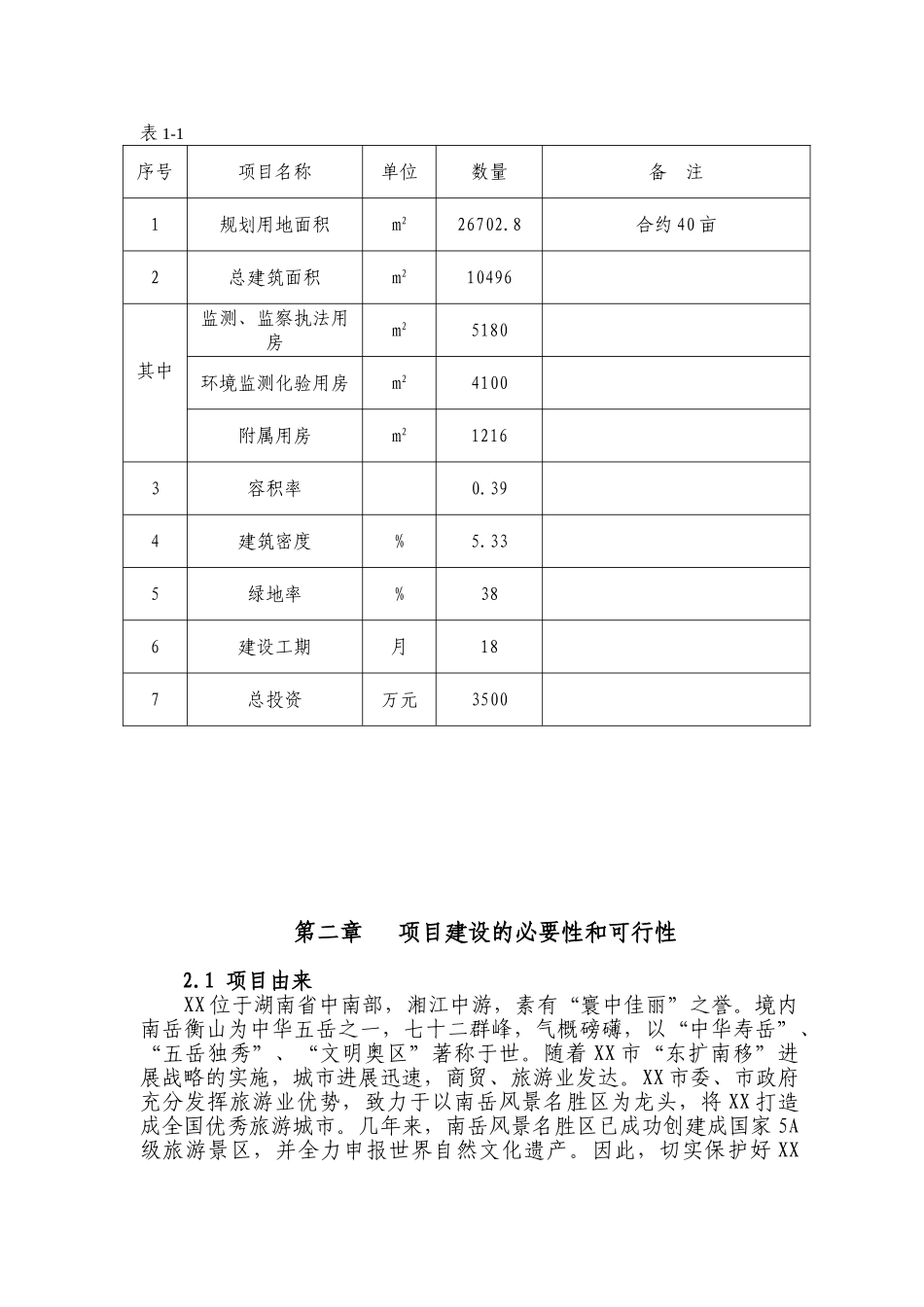 市环境监察监测中心新建项目可行性报告_第2页