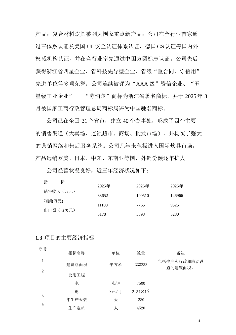 年产-925-万套电器产品生产基地建设项目可研报告_第3页