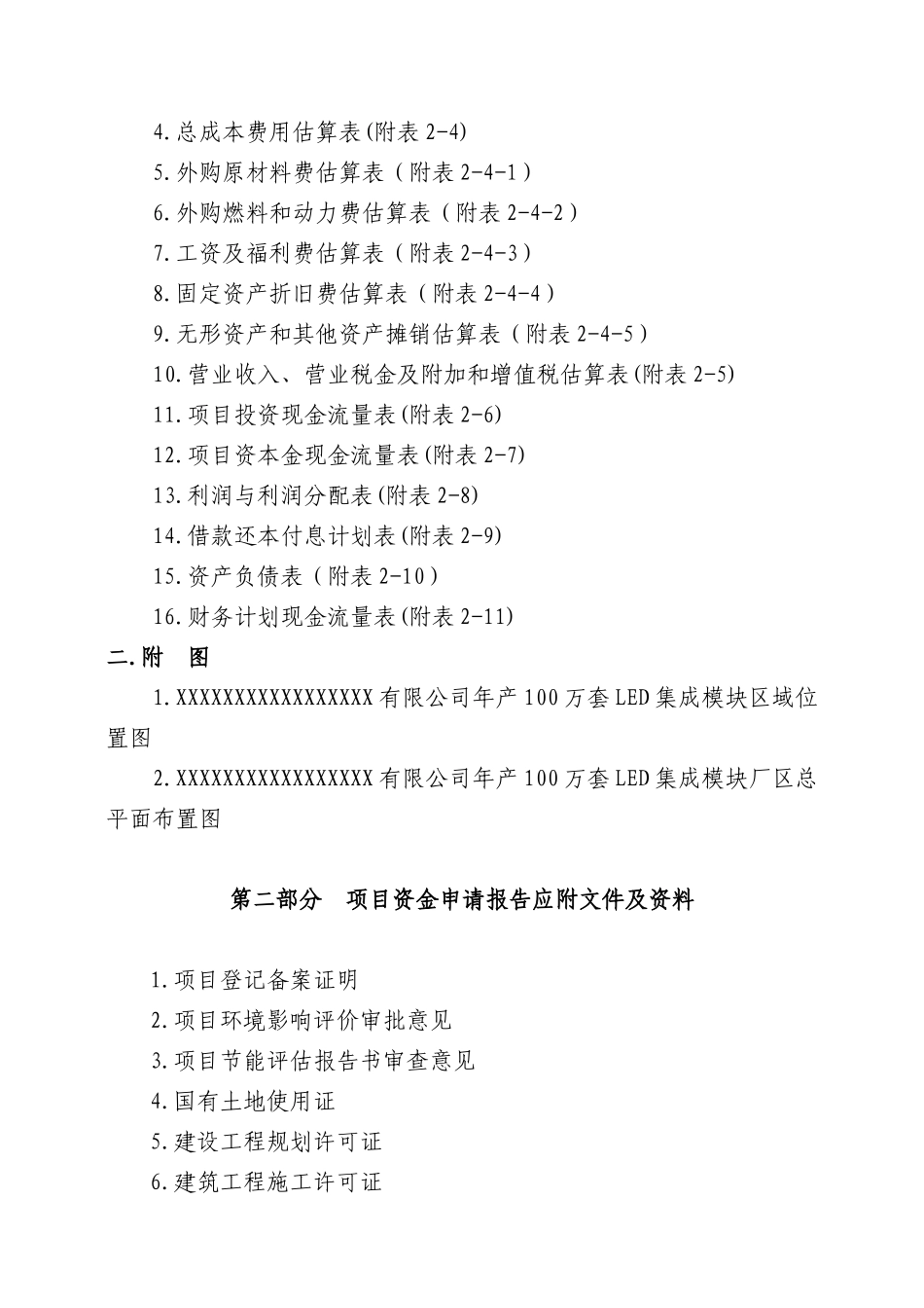 年产100万套LED集成模块项目资金申请报告_第3页