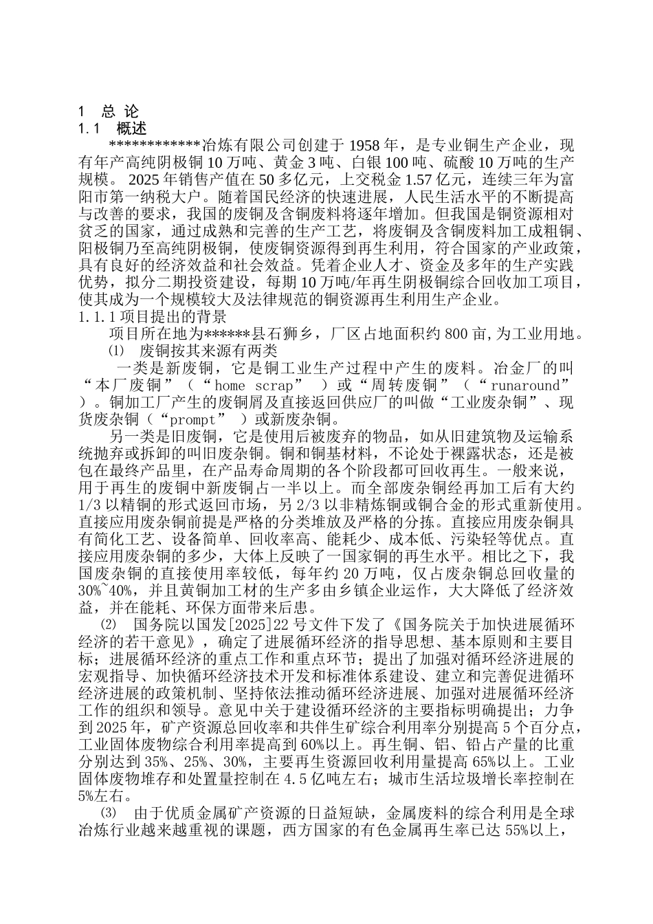 年产20万吨电解铜项目可行性研究报告_第2页
