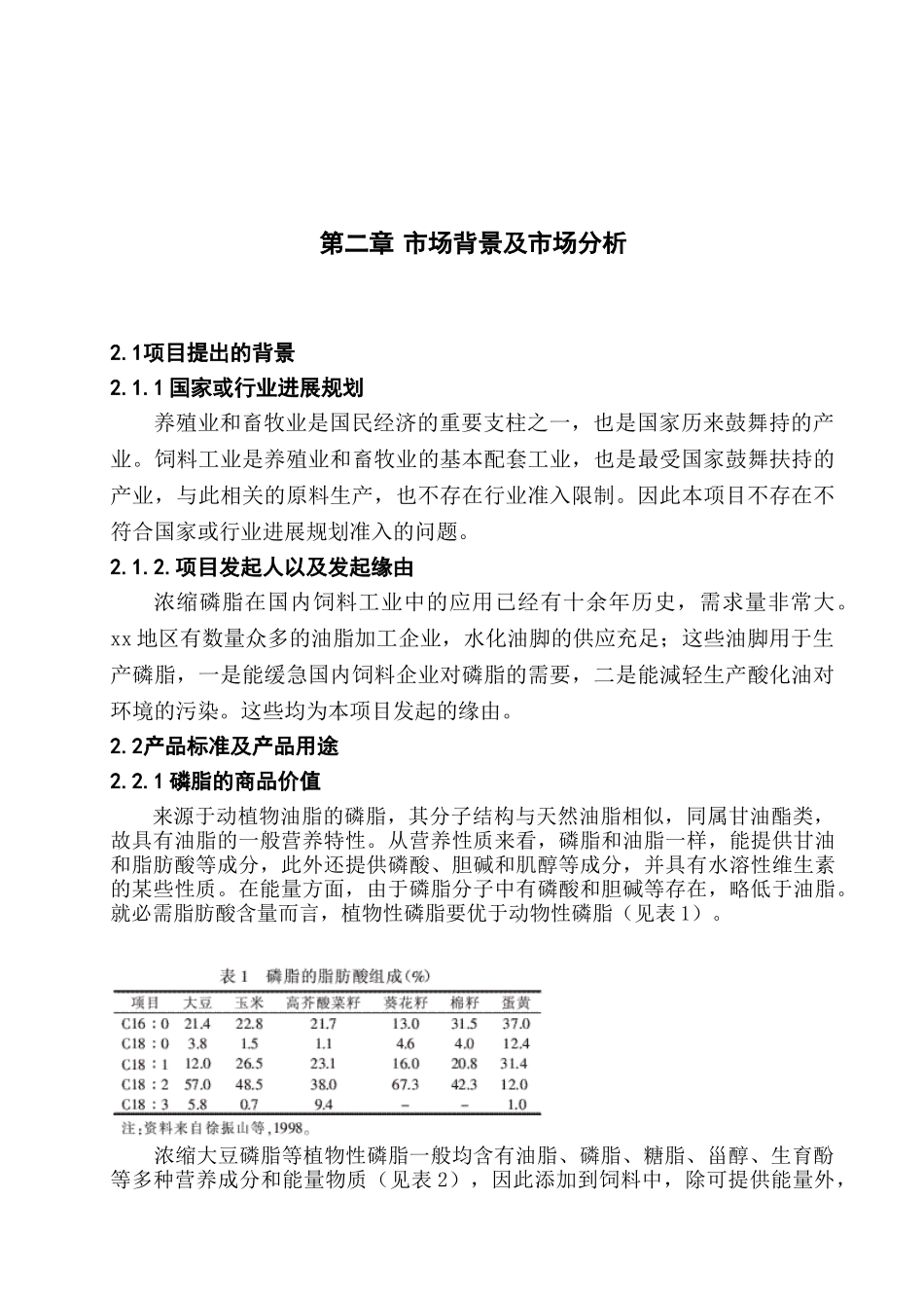 年产3000吨大豆磷脂项目可行性研究报告书_第3页