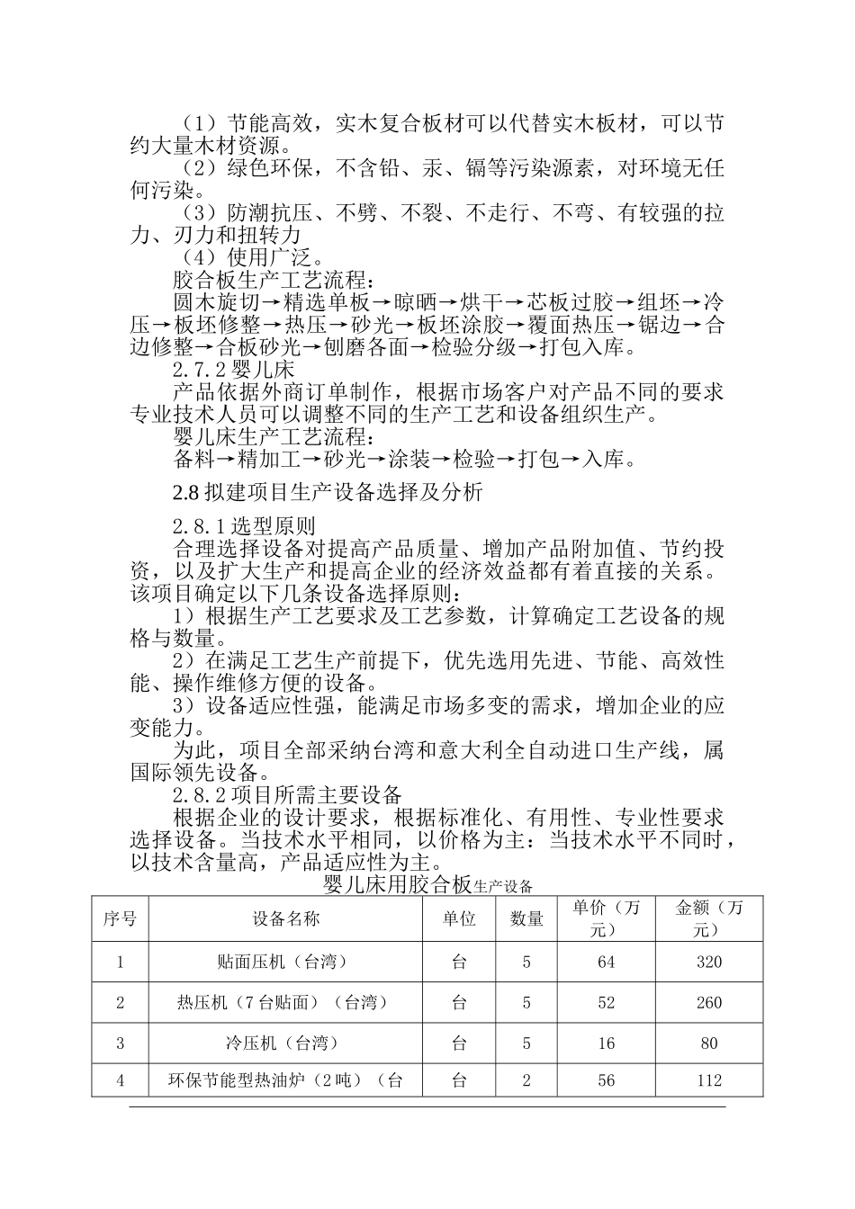 年产50万套婴儿床项目可行性研究报告_第3页