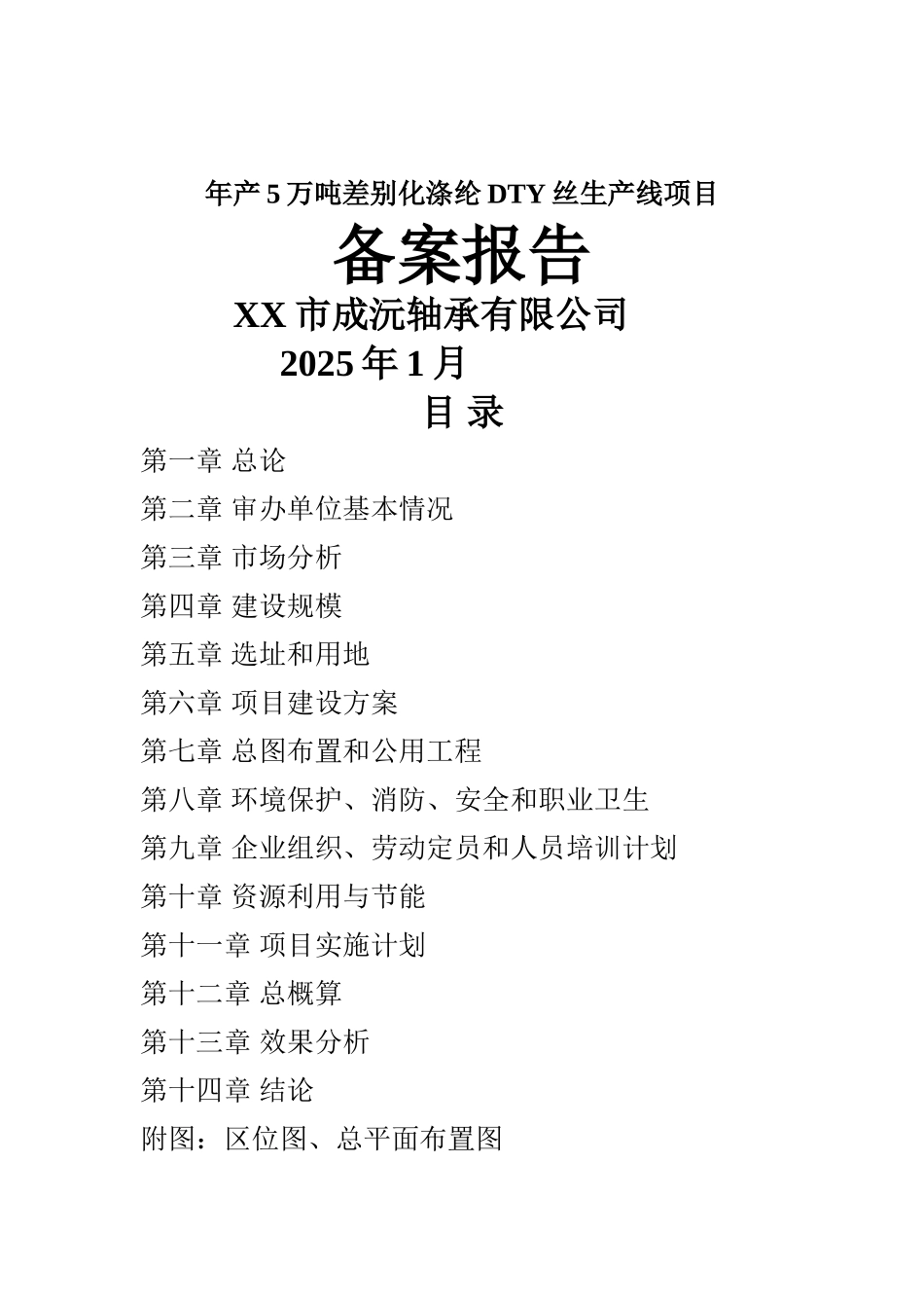年产5万吨差别化涤纶dty丝生产线项目可行性研究报告书_第2页
