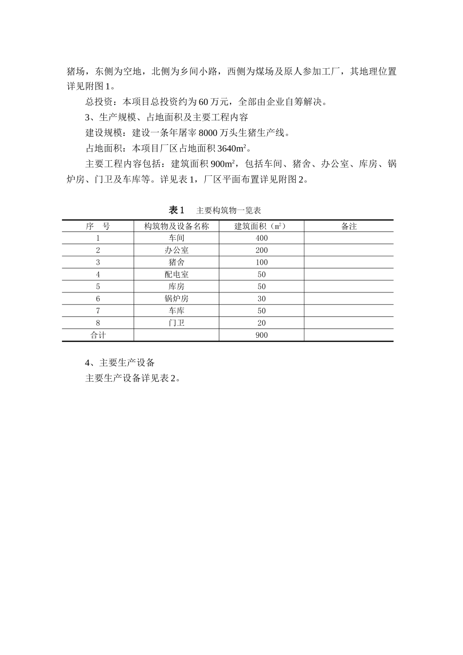 年屠宰8000头生猪项目环境评估报告_第3页