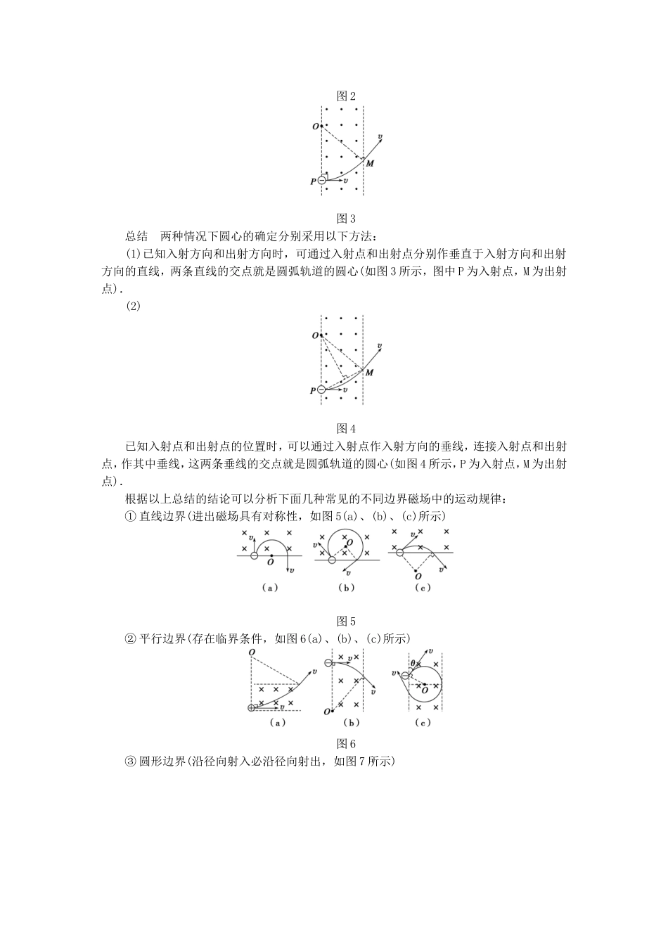 高考物理 磁场对运动电荷的作用复习学案-人教版高三全册物理学案_第3页