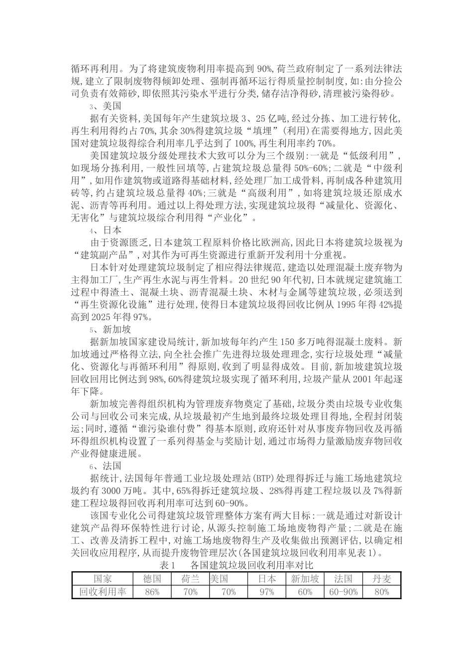 建筑垃圾回收回用政策分析_第2页