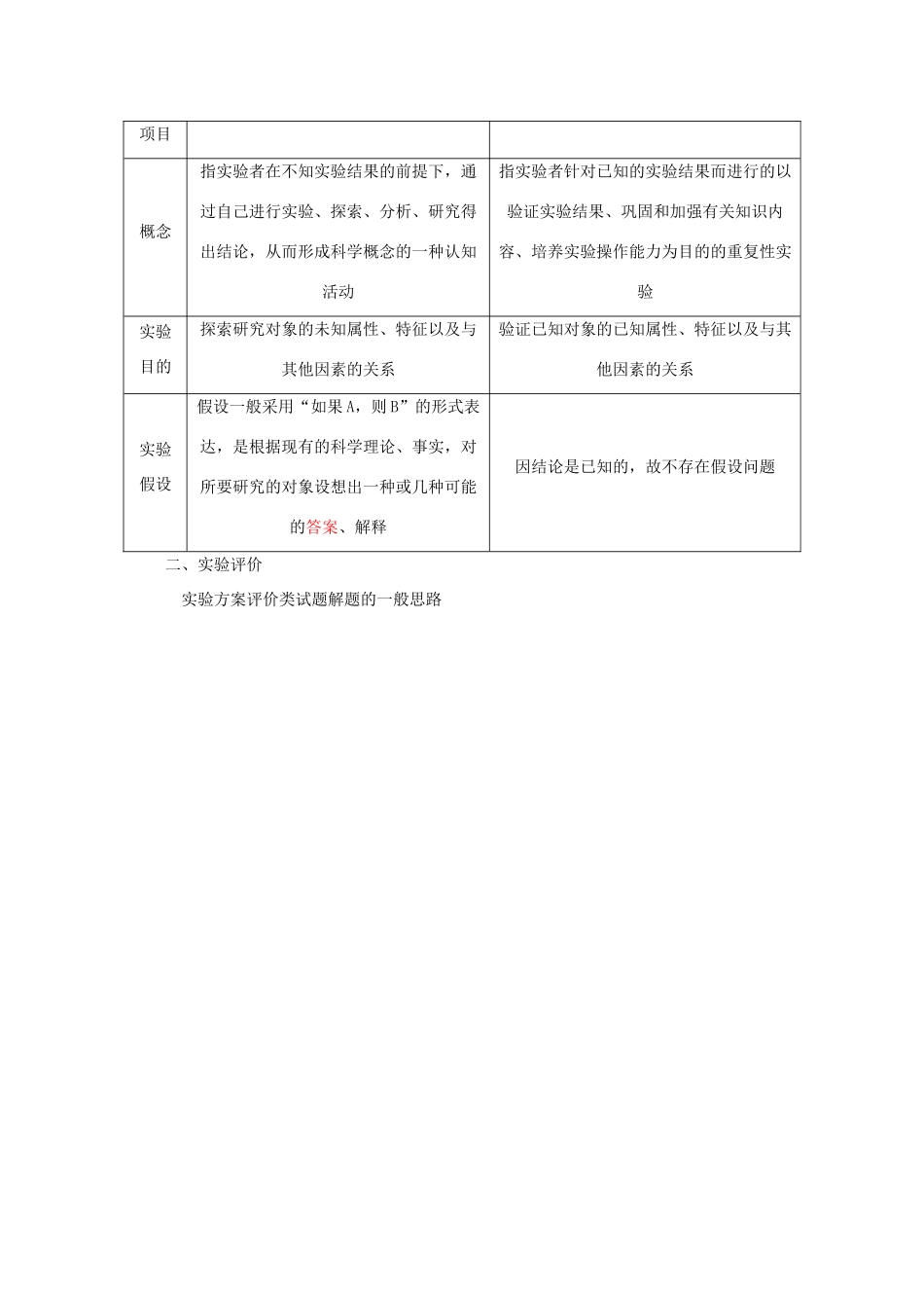 高考生物艺考生大二轮总复习 上篇 专题十 实验与探究 第17讲 实验与探究 高频命题点2 实验分析、设计、评价教学案-人教版高三全册生物教学案_第3页
