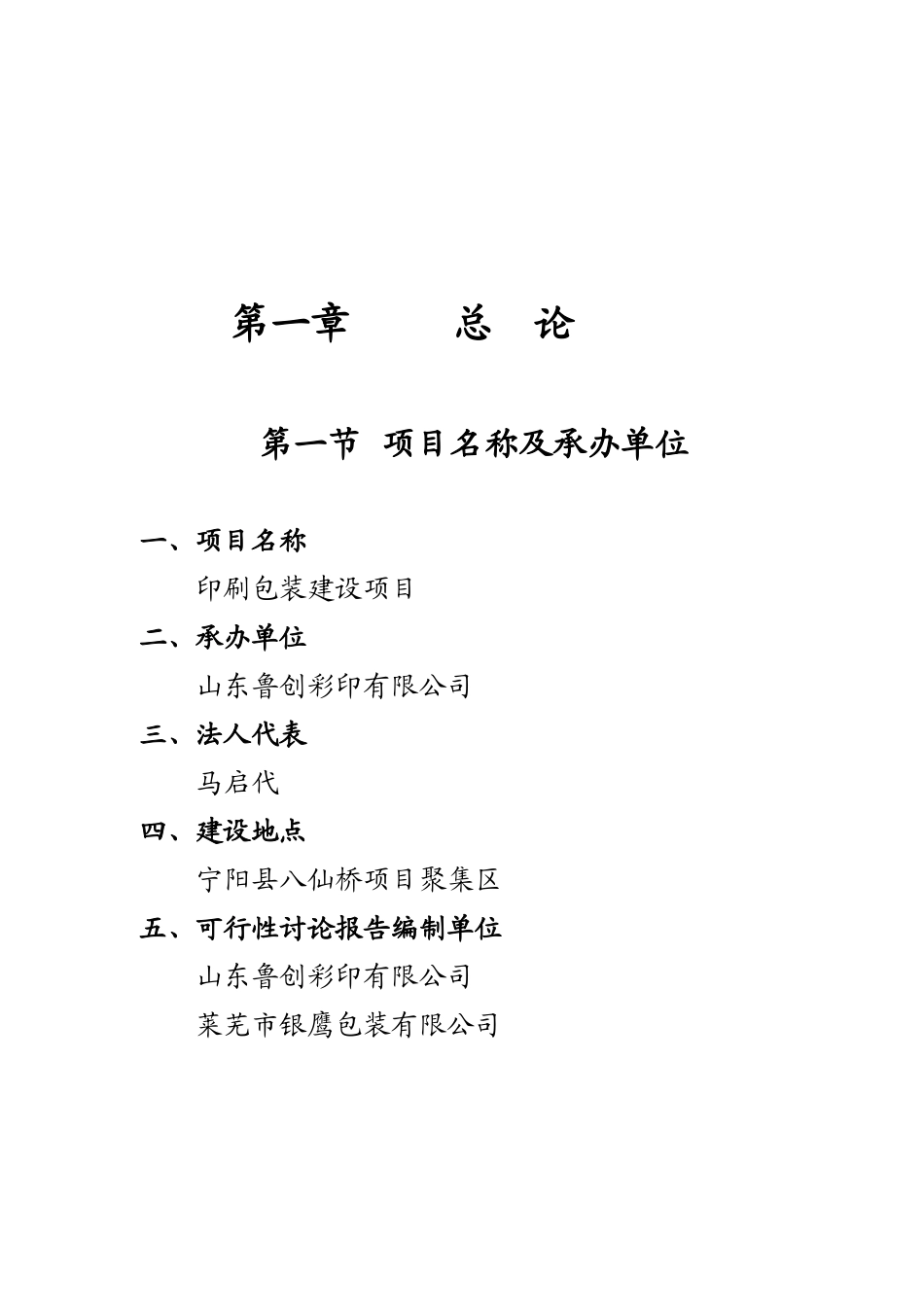 彩印包装建设项目可行性报告_第2页