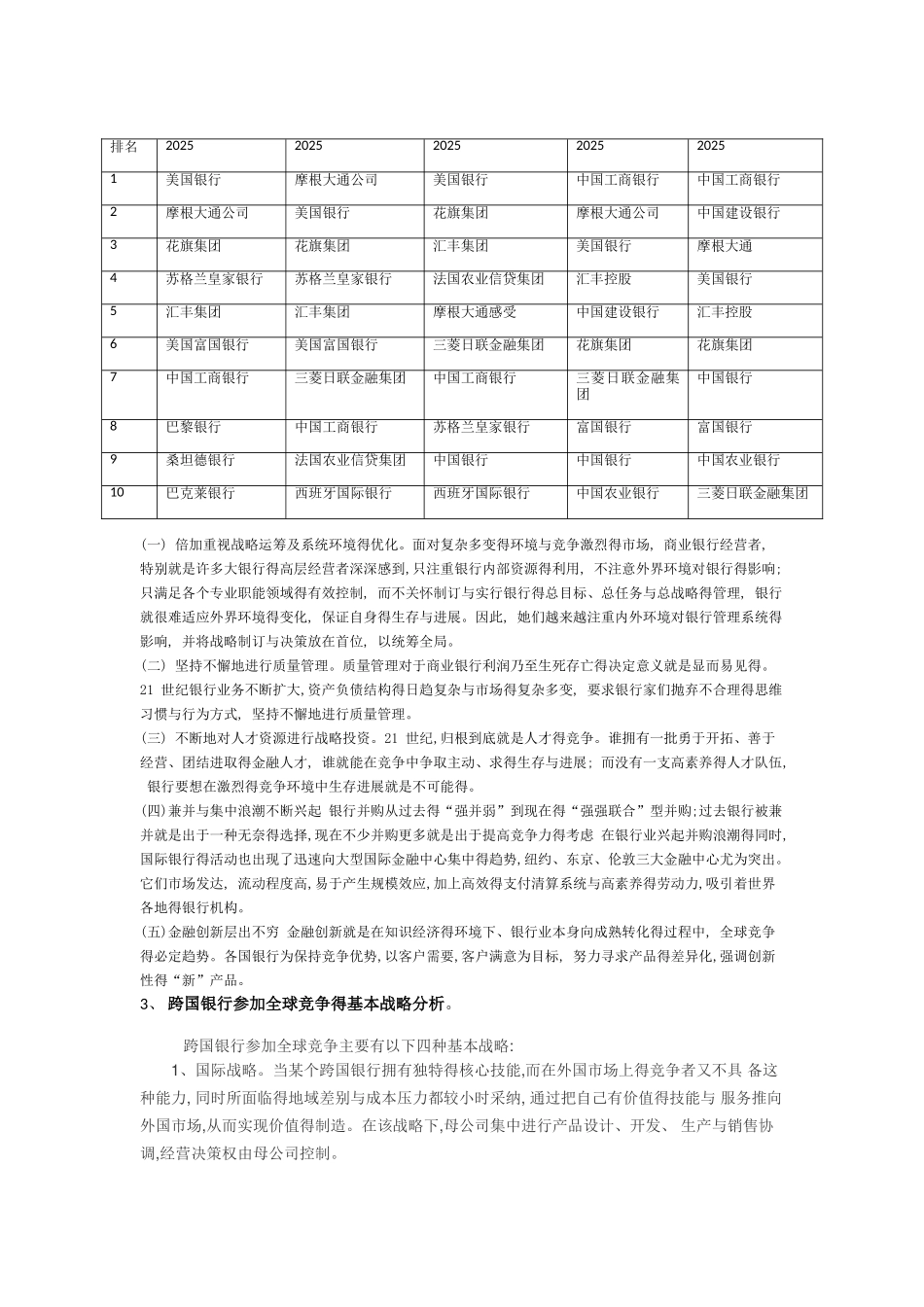 徐敏《跨国银行》期末大题_第2页