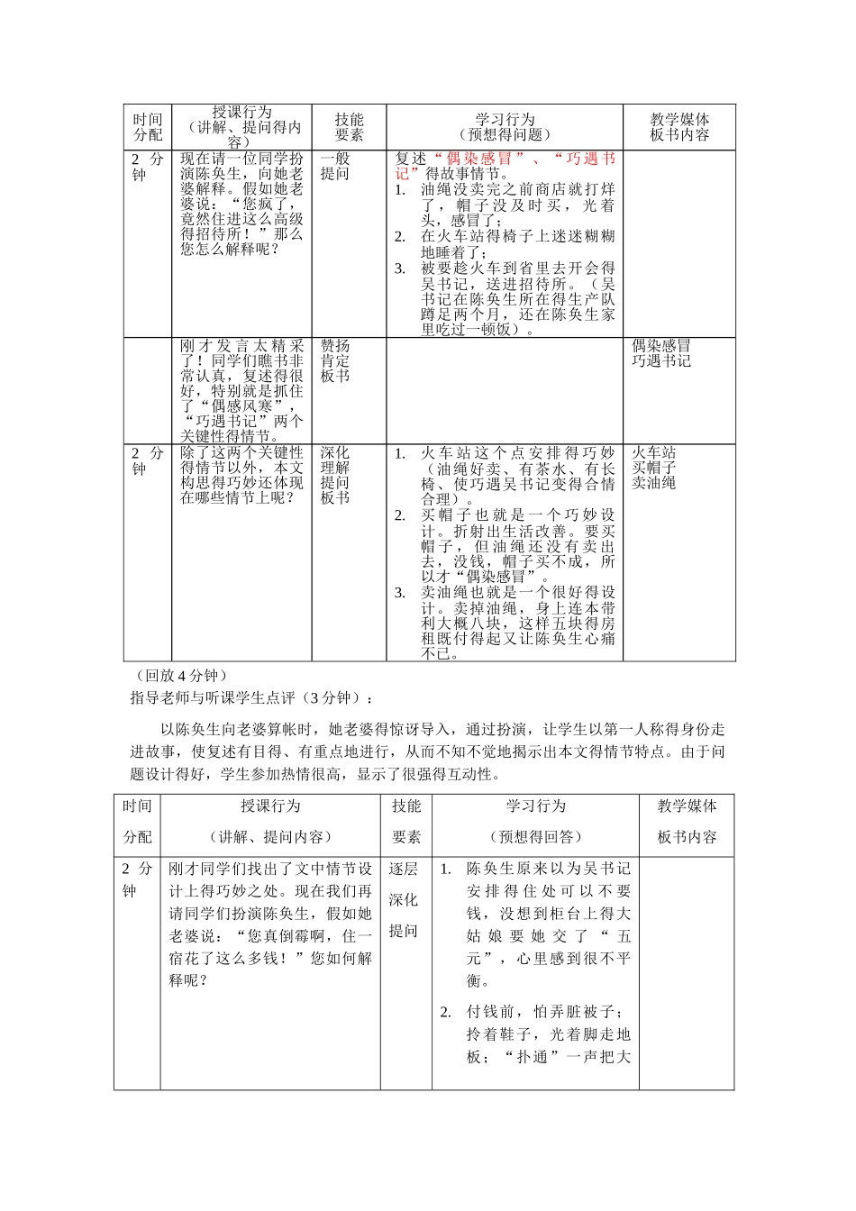 微格教学教案_第2页