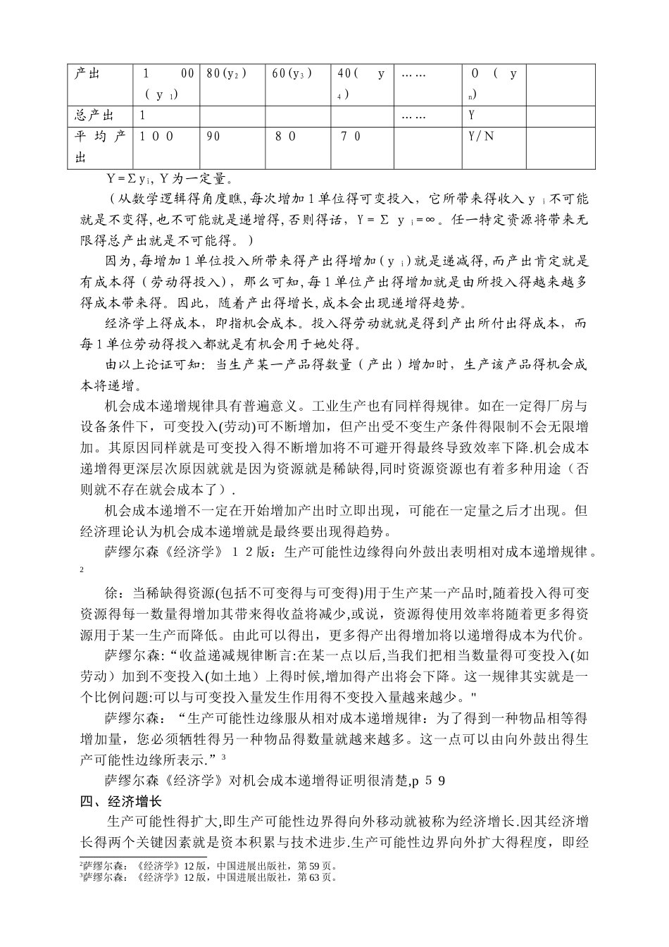 微观经济学主要知识点总结_第3页