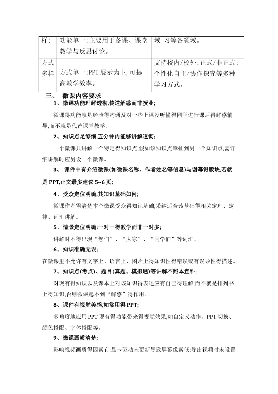 微课录制要求_第3页