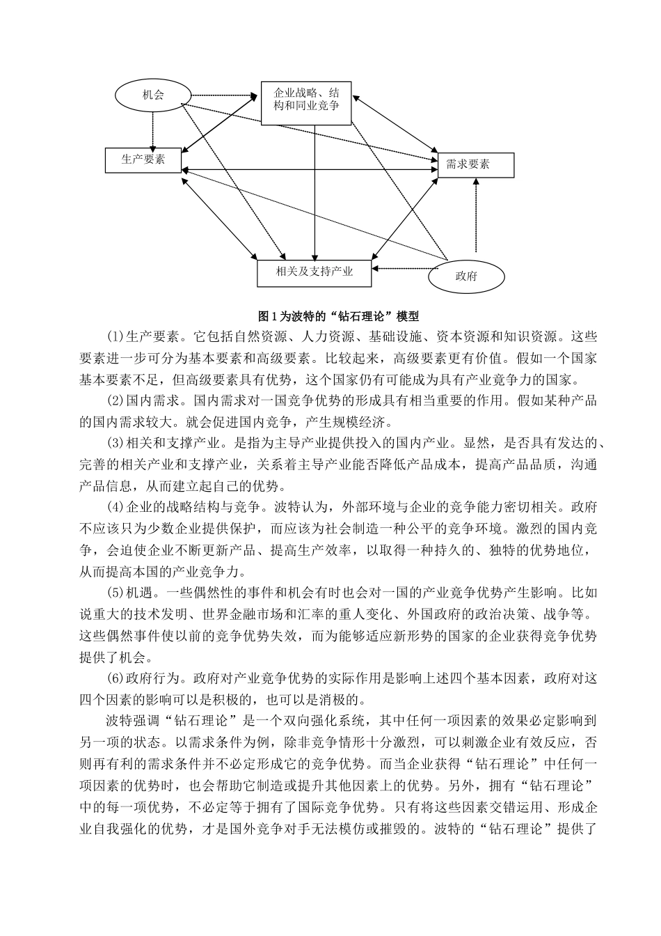 我国轮胎产业国际竞争力策略研究学位论文_第3页