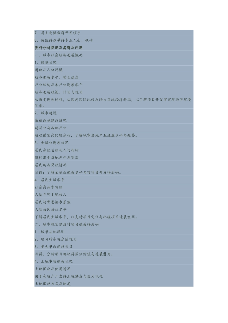 房地产项目前期的市场调研_第2页