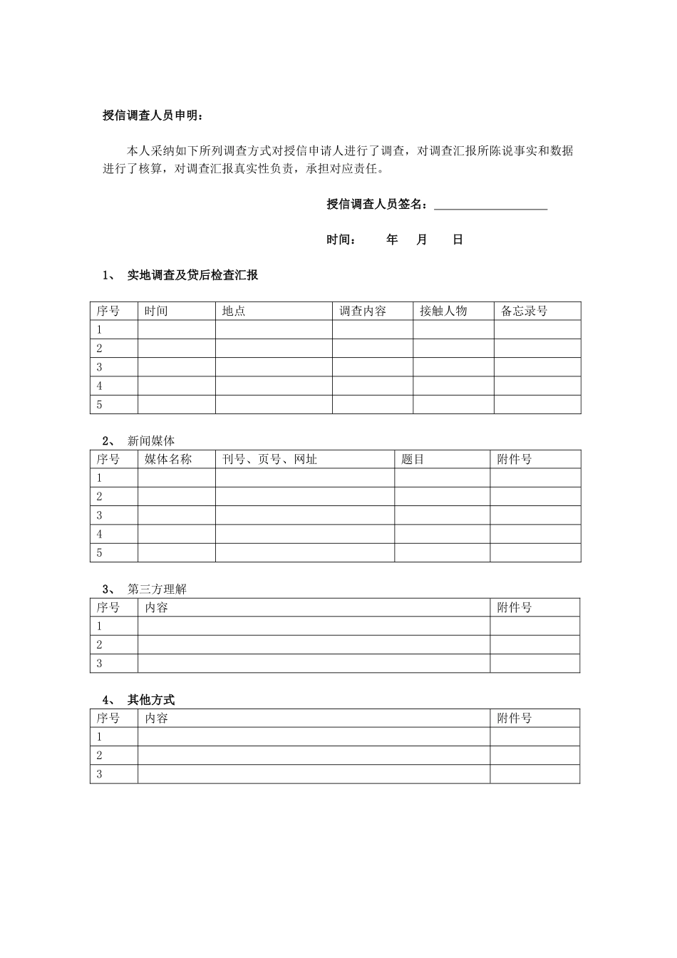 房地产项目开发贷款调查报告格式正稿_第1页