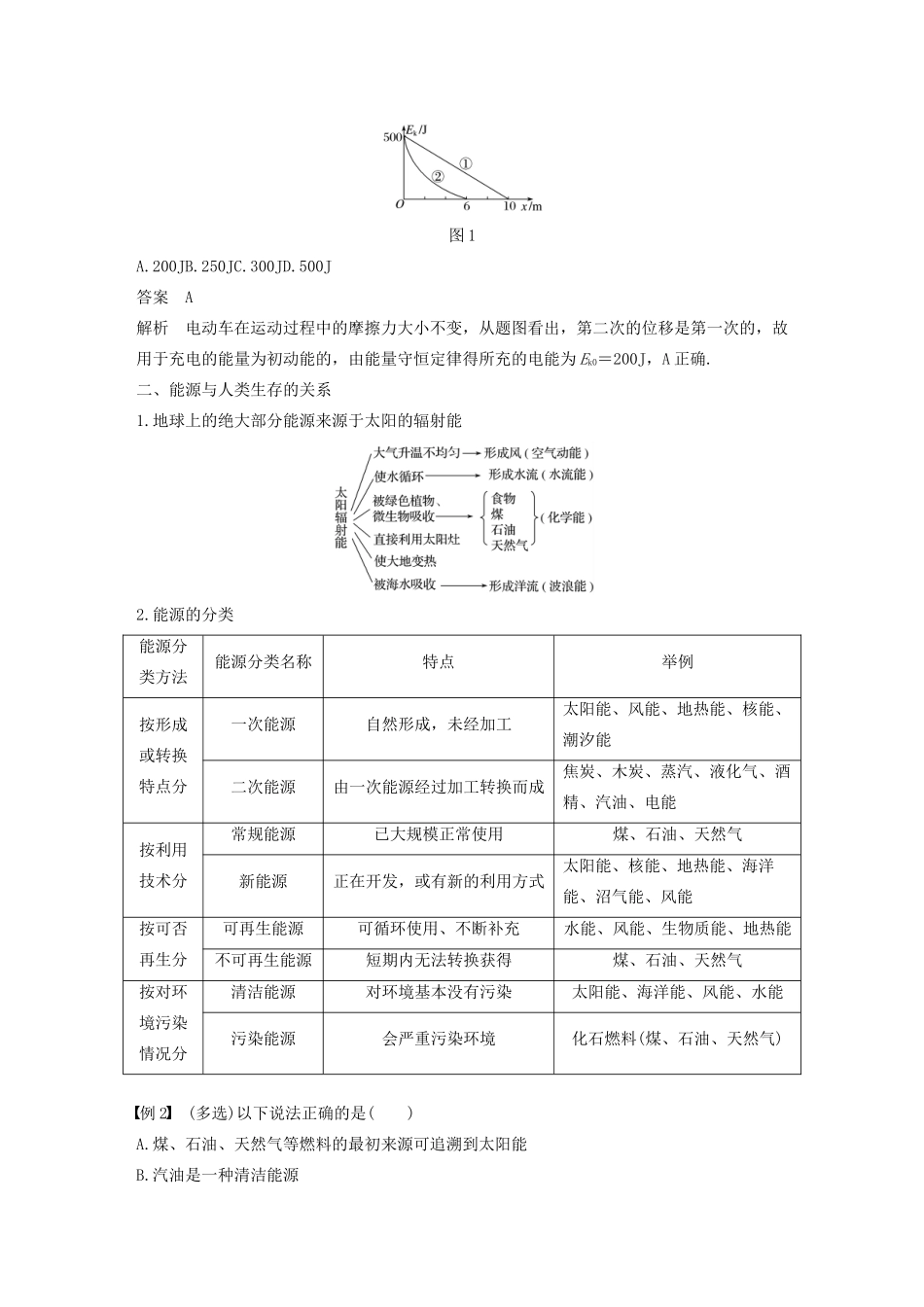 高考物理 主题4 能源与可持续发展学案（必修3）-人教版高三必修3物理学案_第3页