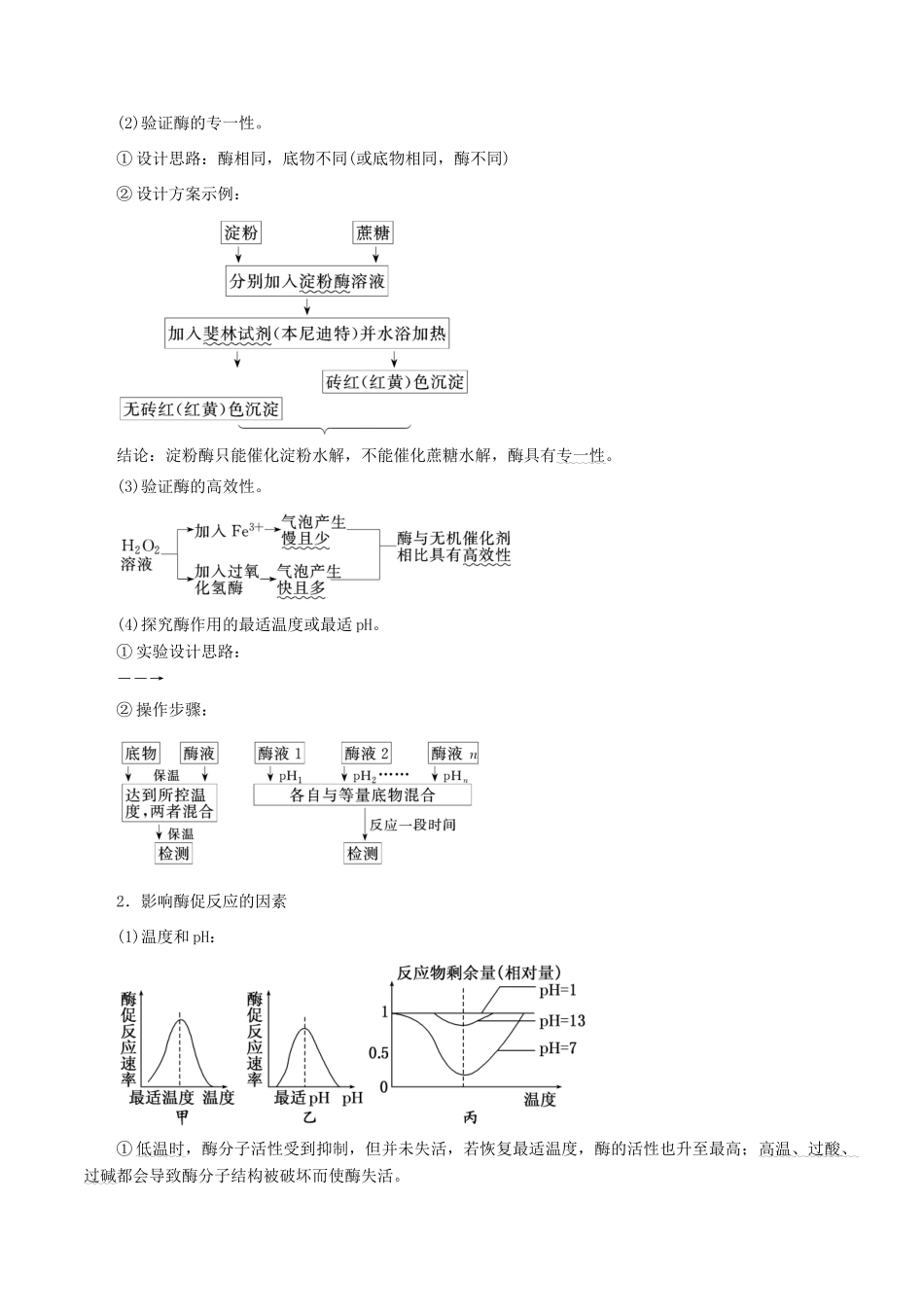 高考生物二轮复习 专题02 物质跨膜运输与酶、ATP教学案（含解析）-人教版高三全册生物教学案_第2页