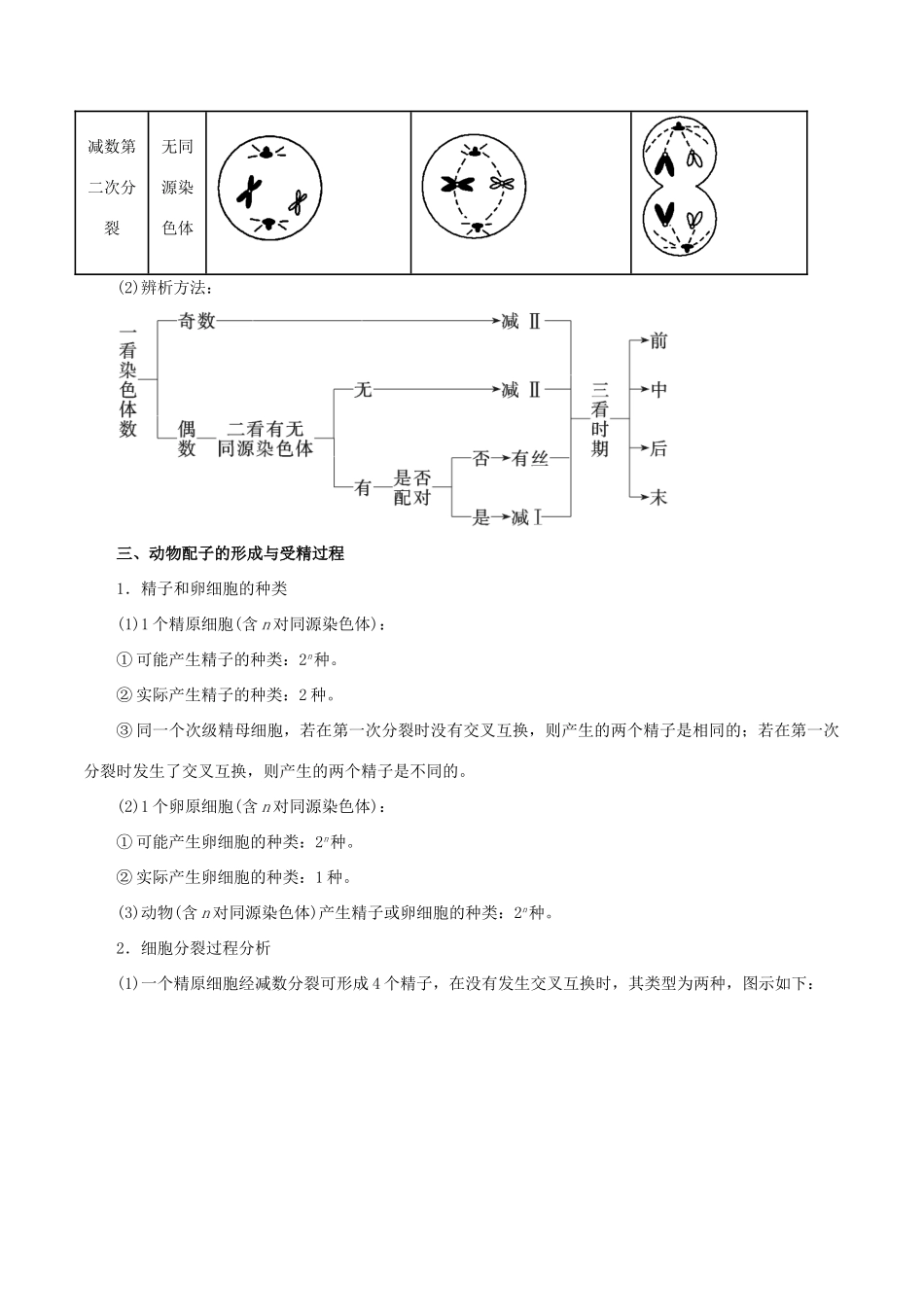 高考生物二轮复习 专题04 细胞的生命历程教学案（含解析）-人教版高三全册生物教学案_第3页