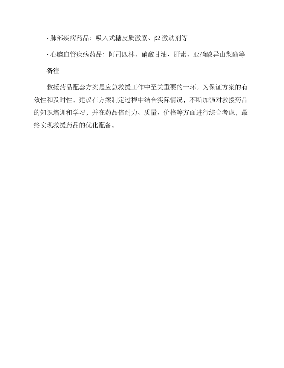 救援药品配套方案_第3页