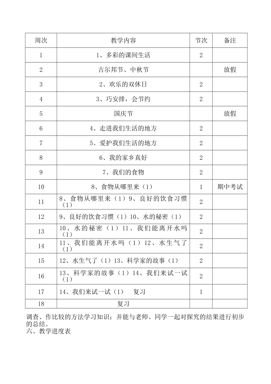 教案.教材-—最新2025-2025学年秋季学期未来出版社小学二年级《品德与生活》上册教案收藏版_第3页