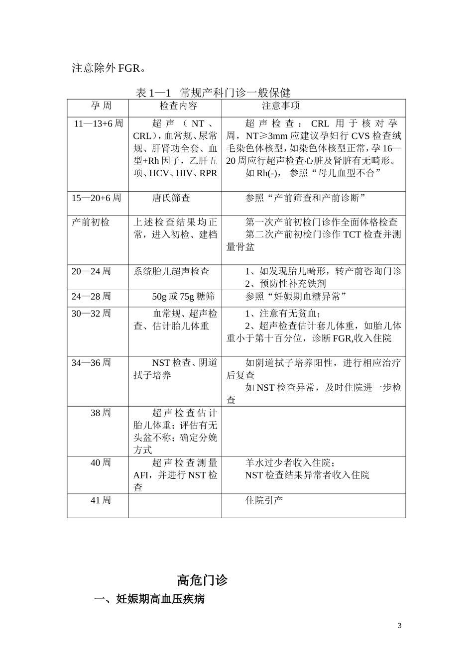 产科门诊诊疗常规_第3页