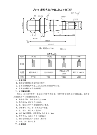 数控980TD编程实例