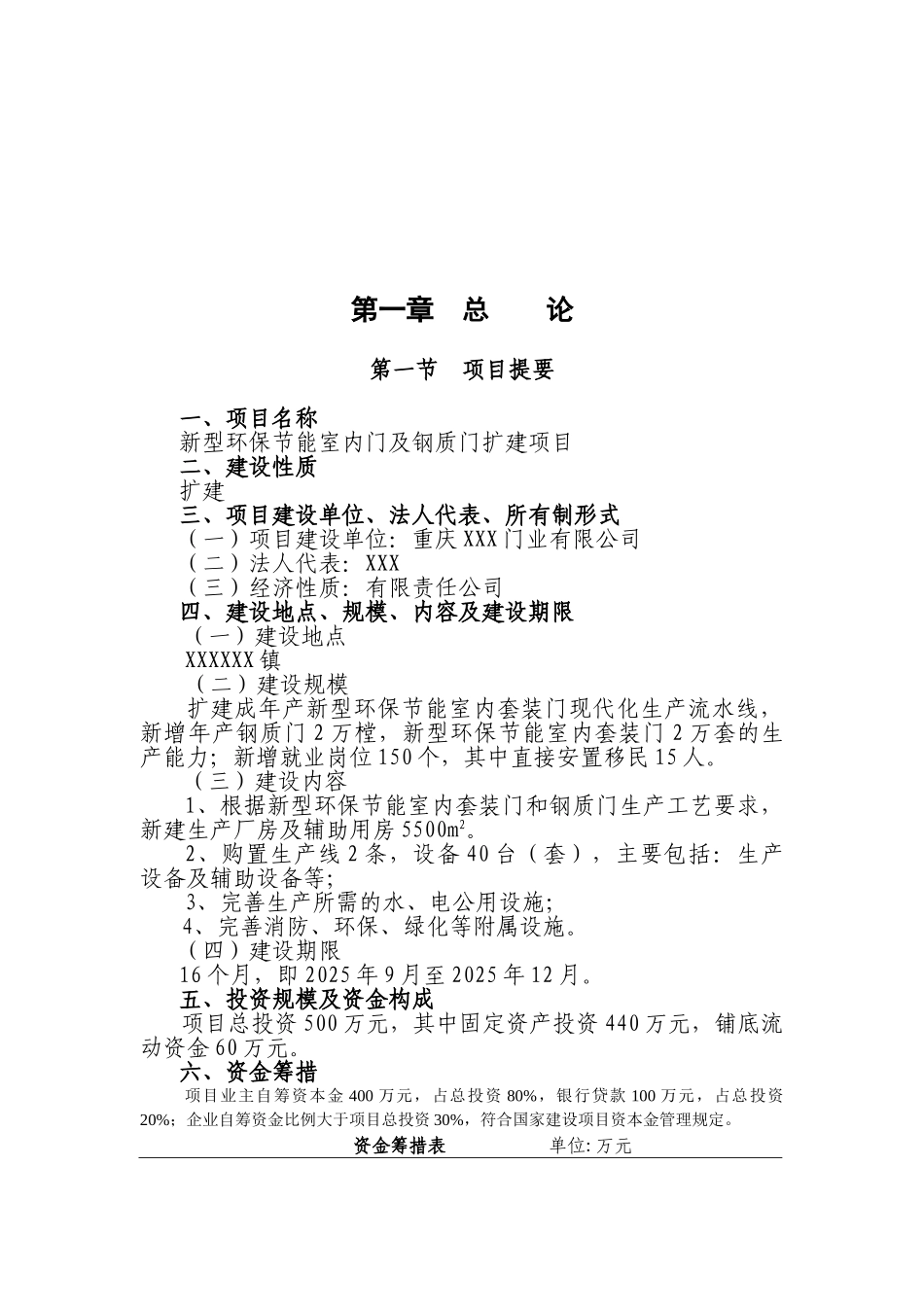 新型环保节能室内门及钢质门扩建项目可行性研究报告_第2页