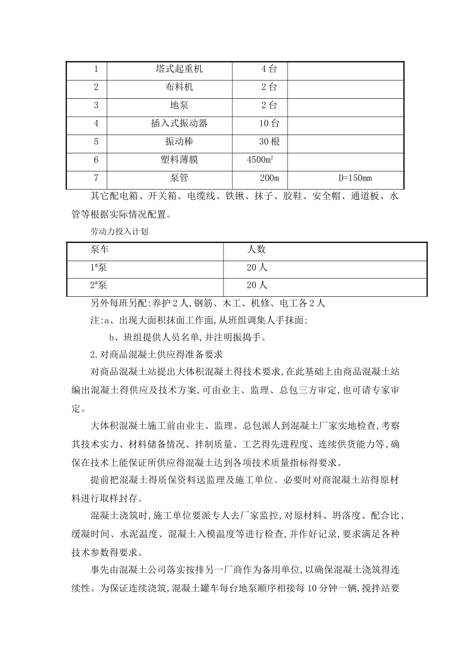 新大体积混凝土浇筑方案_第2页