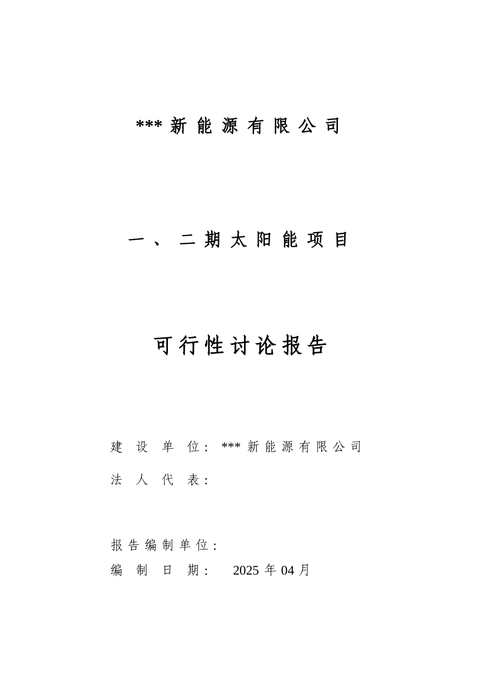 新能源有限公司一、二期项目可行性研究报告_第2页