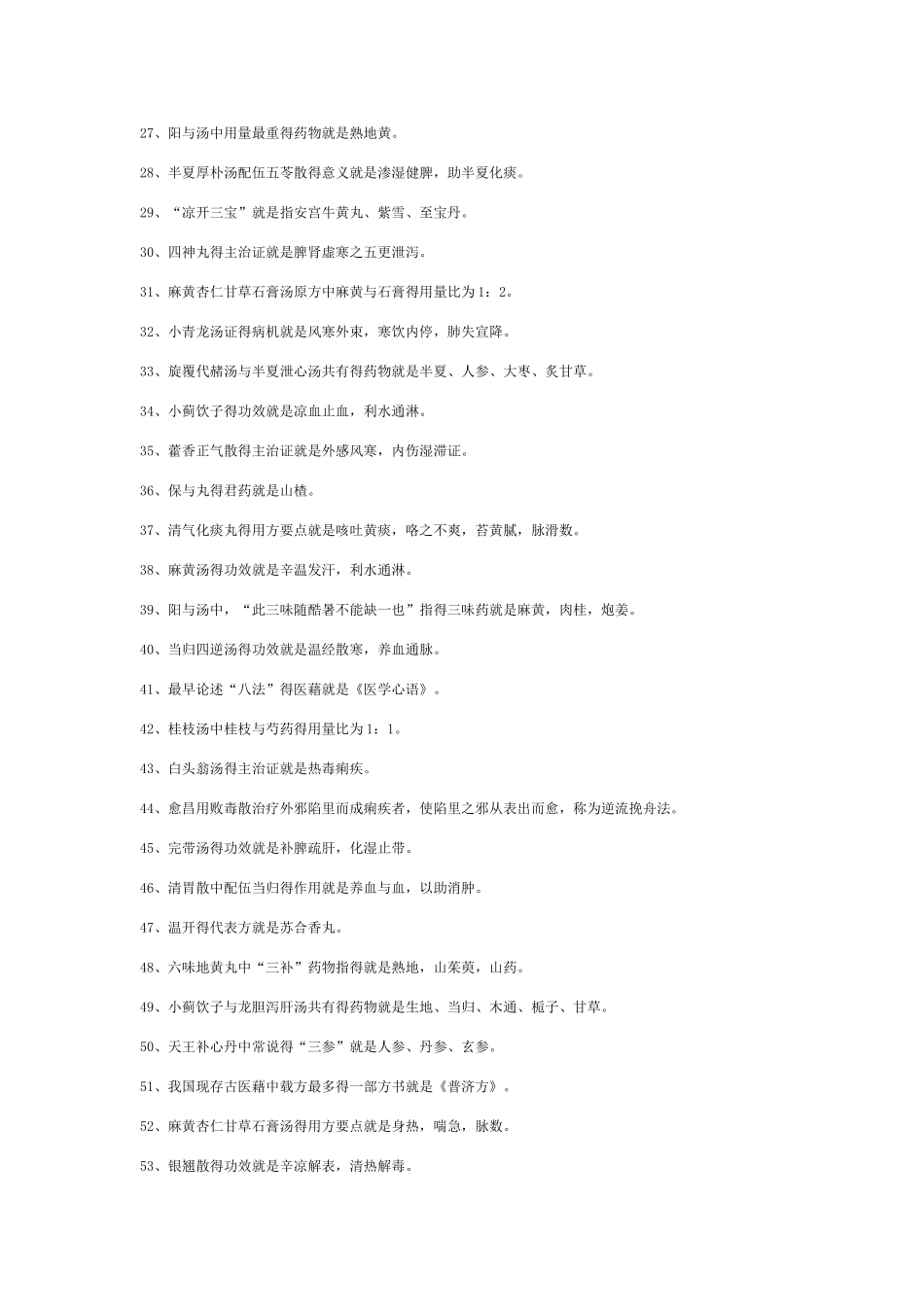 方剂高频考点_第2页