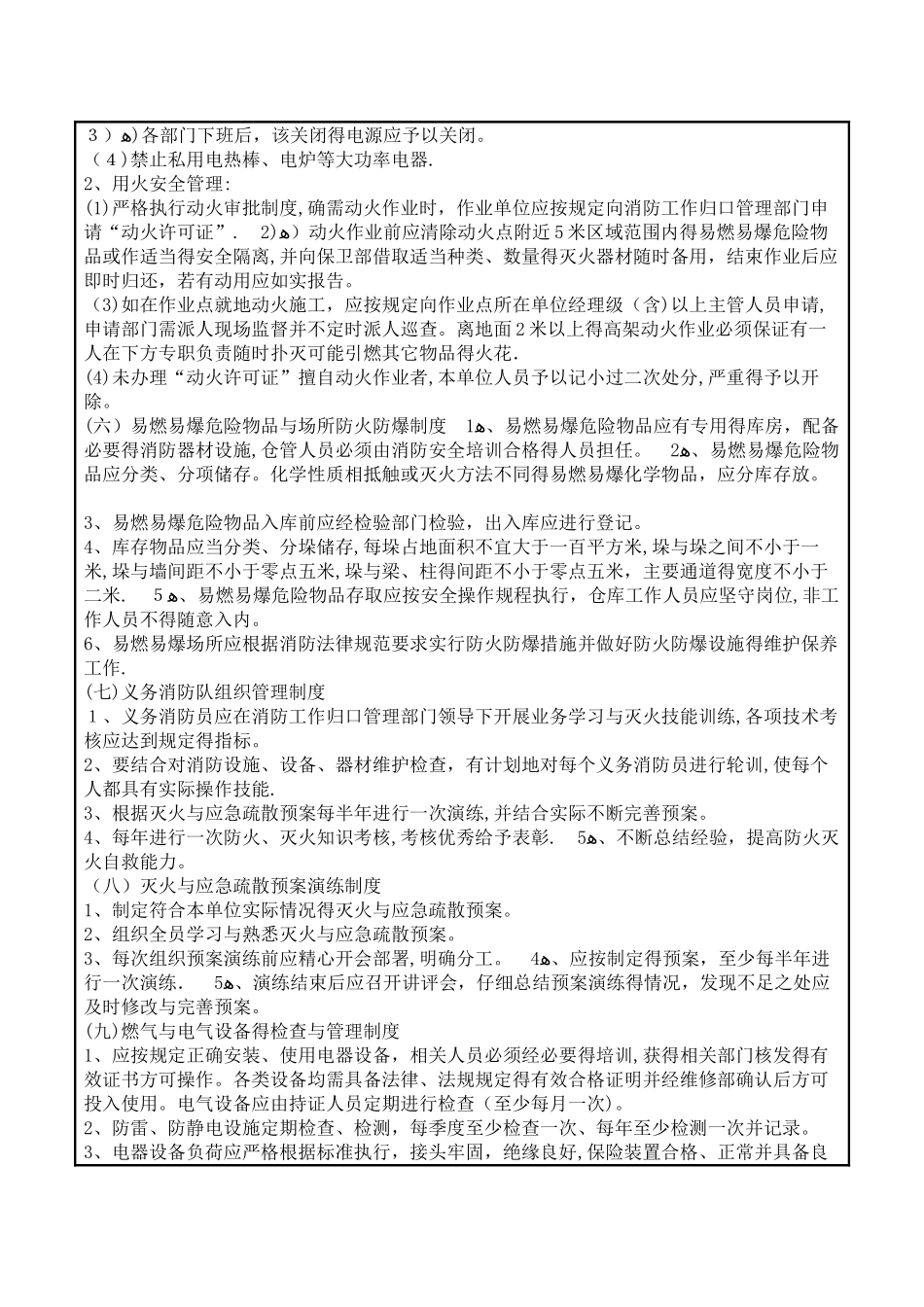 施工现场消防防火安全技术交底2_第2页