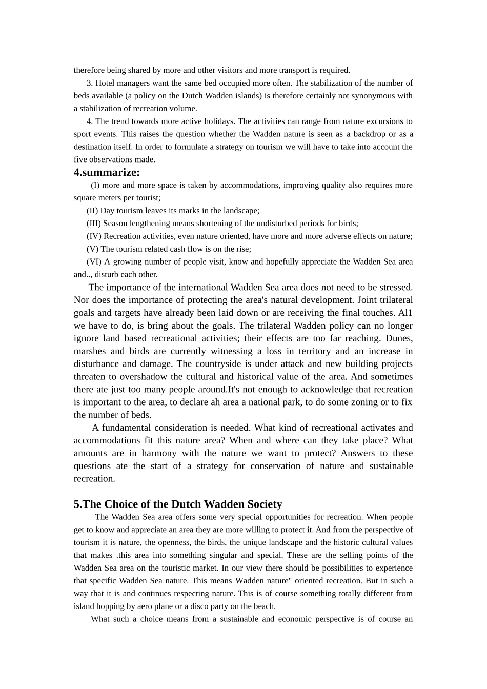 旅游业共同关心的问题—外文翻译学士学位论文_第3页