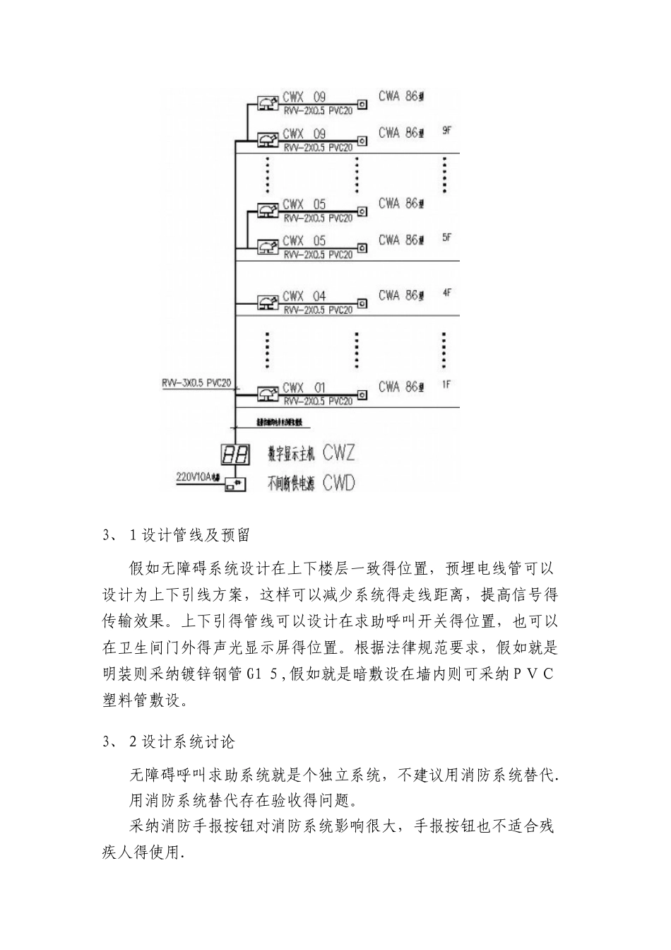 无障碍求助呼叫系统的设计_第3页
