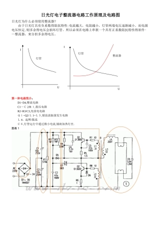 日光灯电子整流器电路工作原理及13种电路图