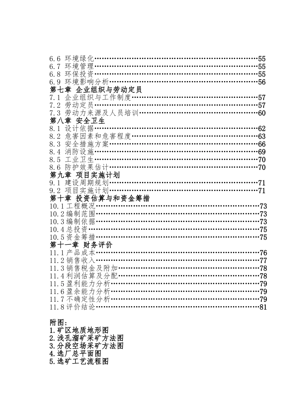 日处理1000吨钒矿石采选工程可行性研究报告_第3页