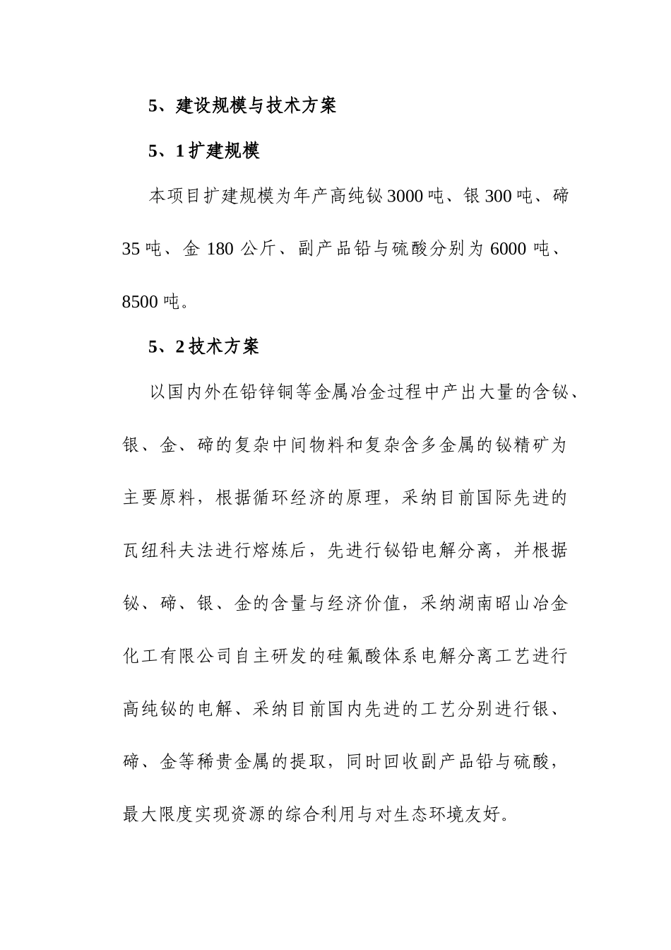 昭山冶金化工有限公司稀贵金属可行性研究报告_第3页