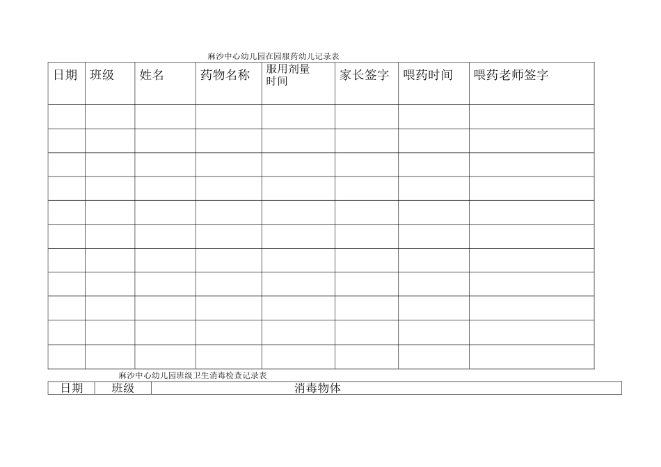 晨午检及全日健康观察记录表_第2页