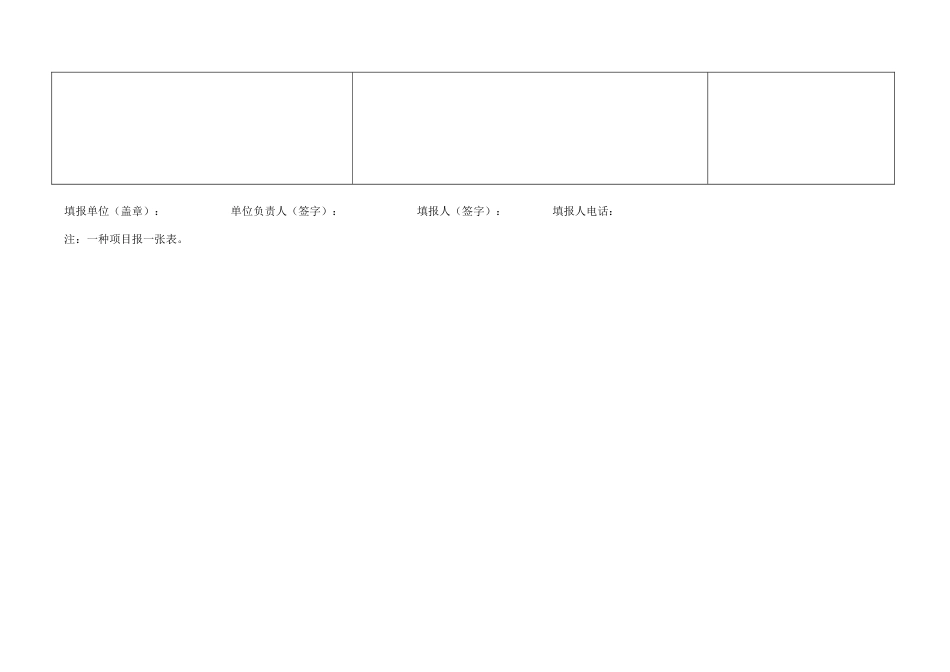 月招商引资东西合作项目情况月报表_第2页