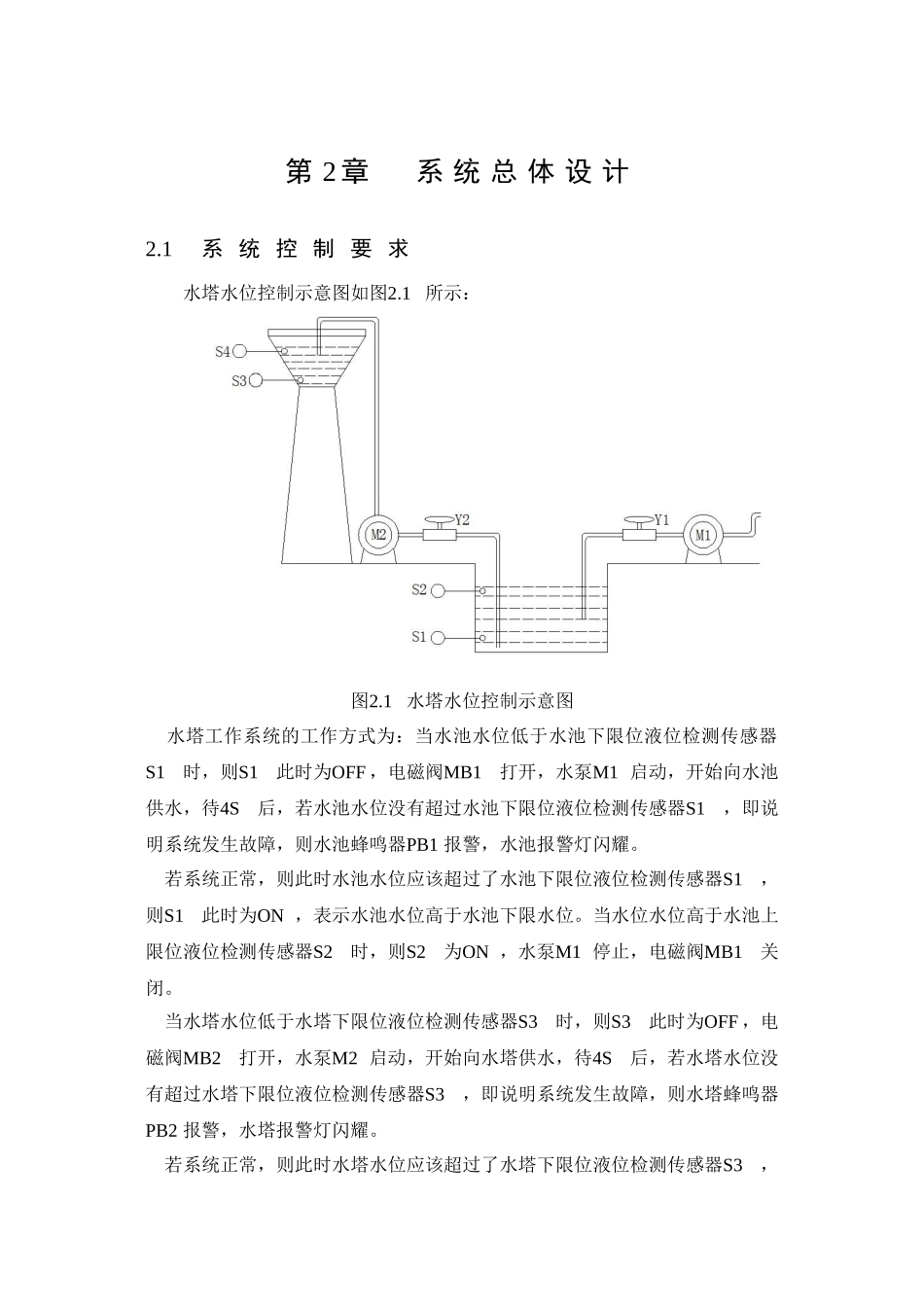 本科毕业设计--基于plc的水塔水位控制系统设计_第3页