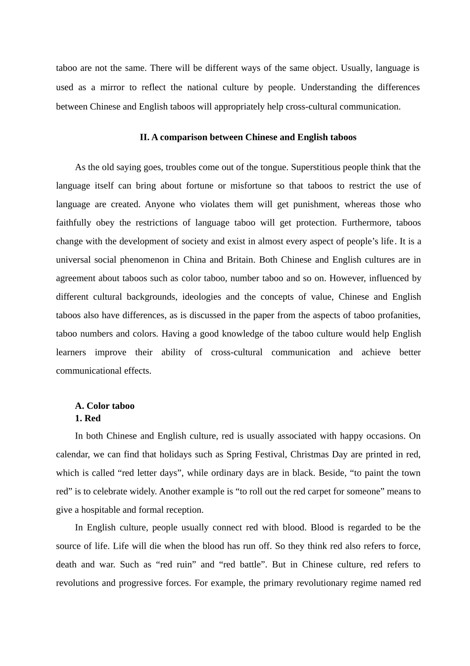 本科毕业设计-a-comparison-between-chinese-and-english-taboos--英语专业_第3页