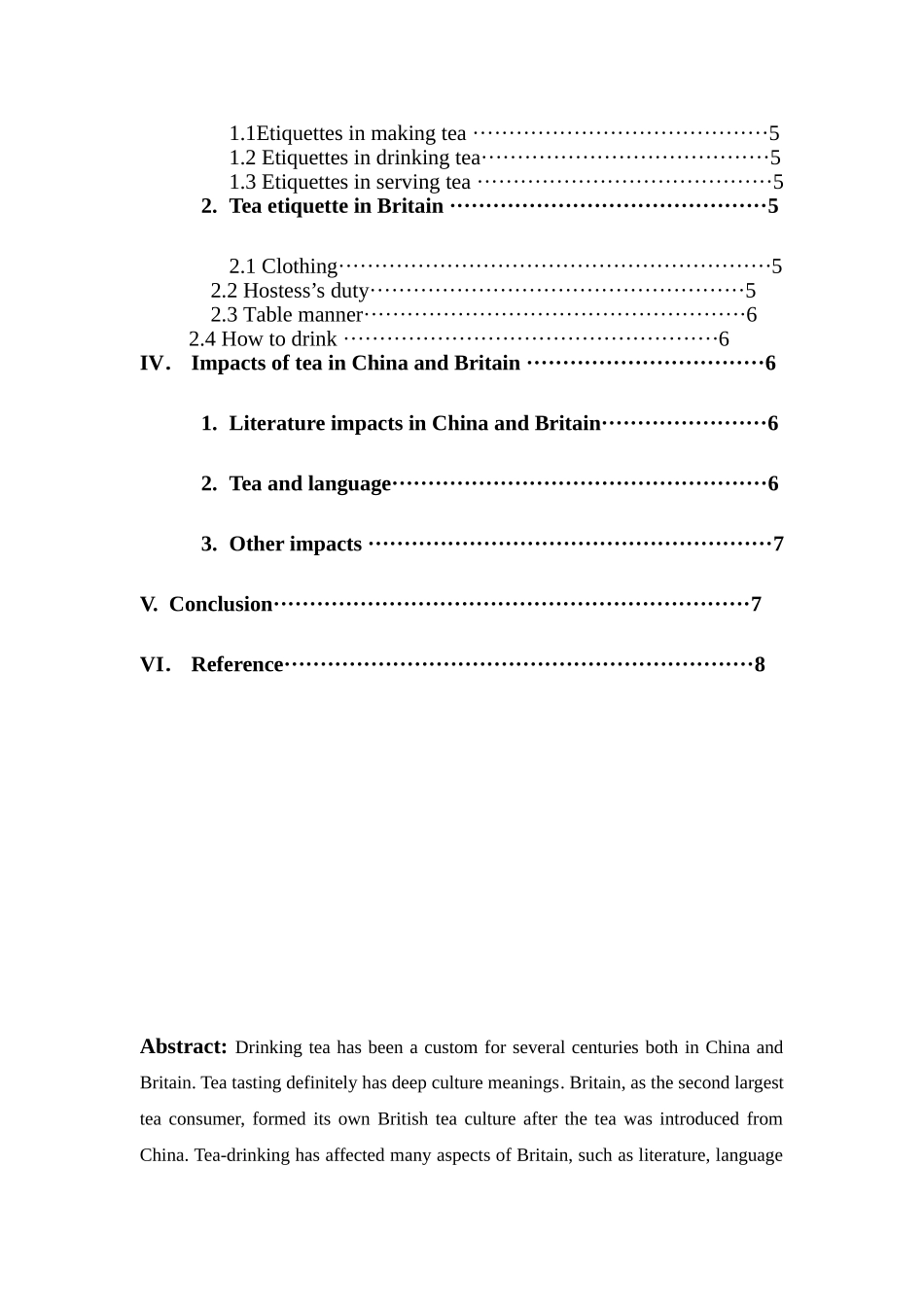 本科毕业设计-comparison-between-british-and-chinese-tea-culture--英语专业_第2页