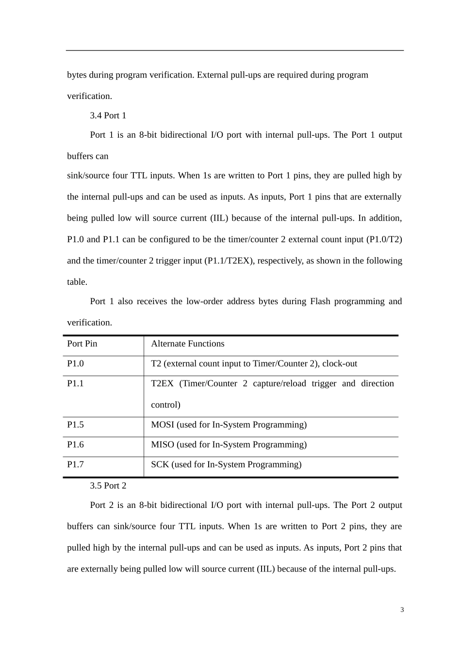 中文翻译AT89S52说明书_第3页