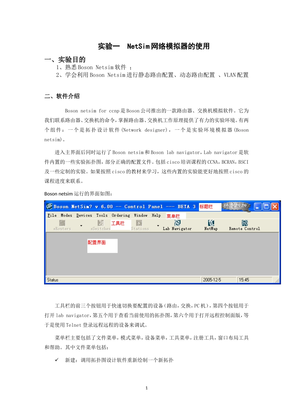 NetSim+Web+DNS+DHCP设计和实现  信息计算机专业_第2页
