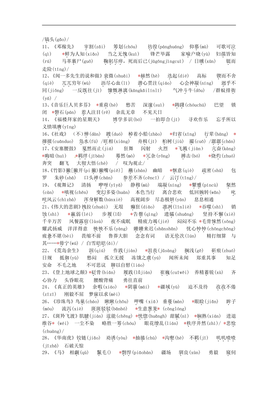 初中字音字形整理_第3页