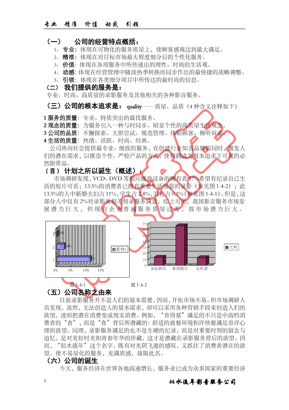 影音服务公司商业计划书_第3页